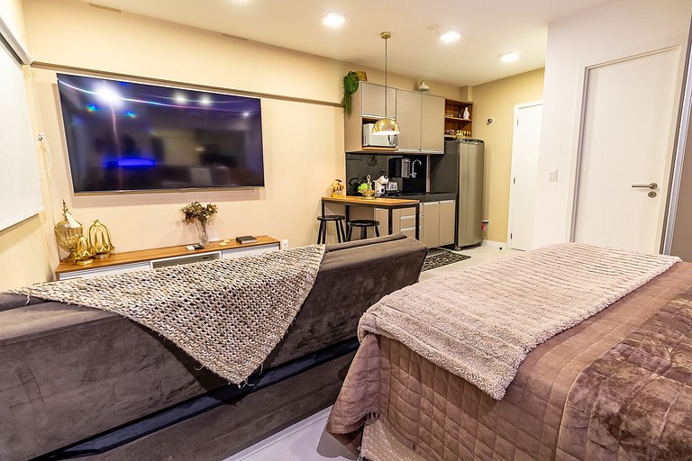 Apartamento conforto e lazer na ponta verde