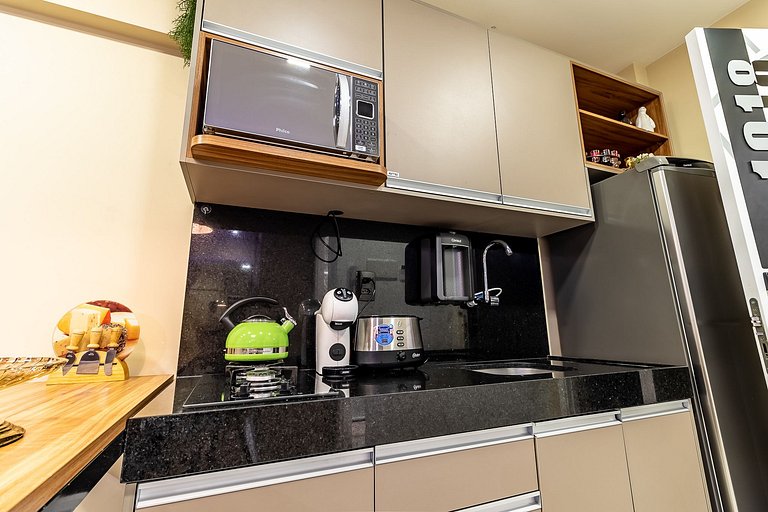 Apartamento conforto e lazer na ponta verde