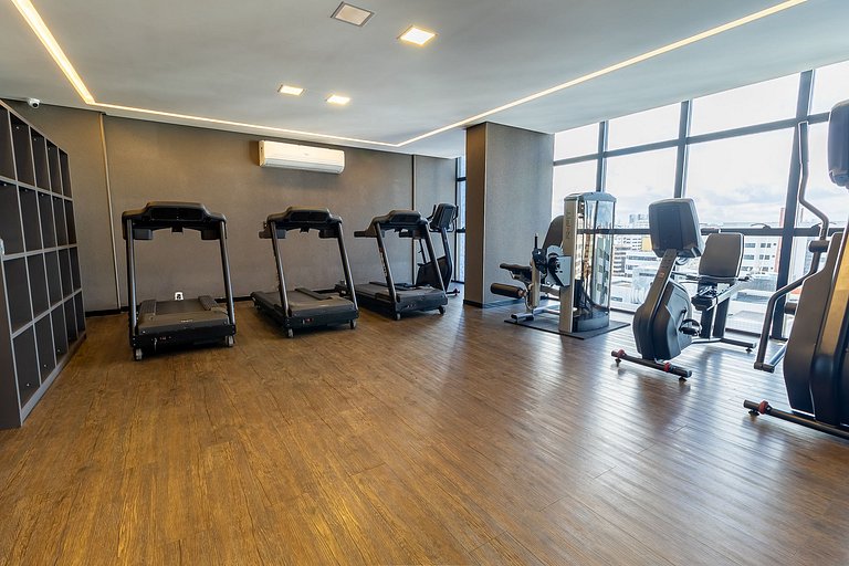 Apartamento conforto e lazer na ponta verde