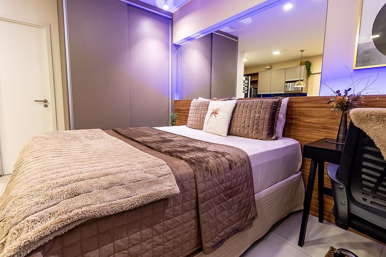 Apartamento conforto e lazer na ponta verde