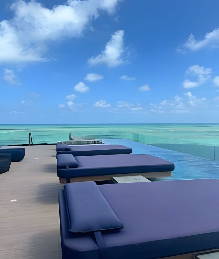 Varanda Vista Mar Rooftop,Recepção 24 horas e Wifi
