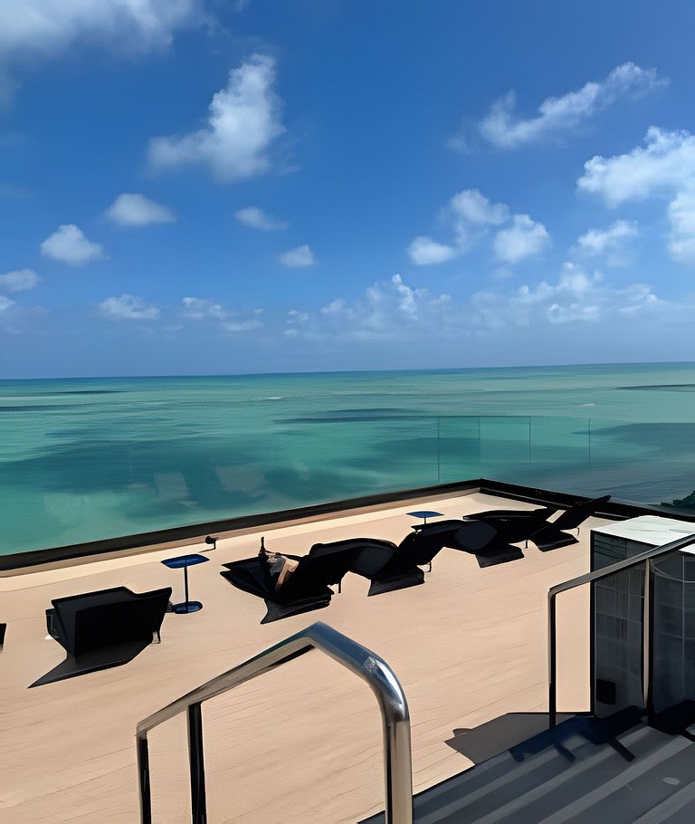Varanda Vista Mar Rooftop,Recepção 24 horas e Wifi