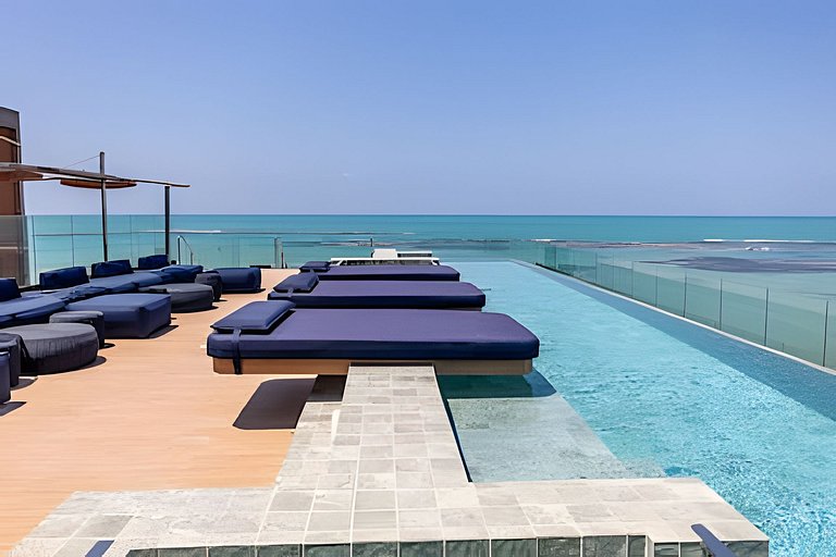 Varanda Vista Mar Rooftop,Recepção 24 horas e Wifi