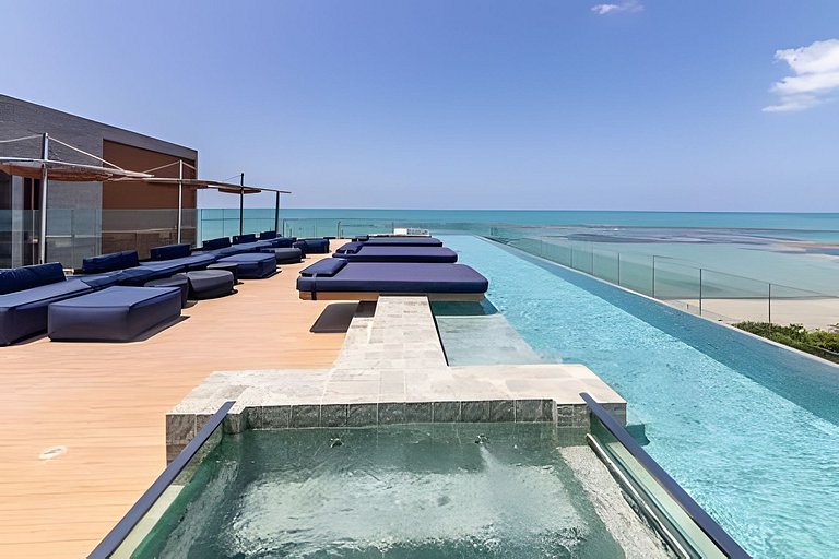 Varanda Vista Mar Rooftop,Recepção 24 horas e Wifi