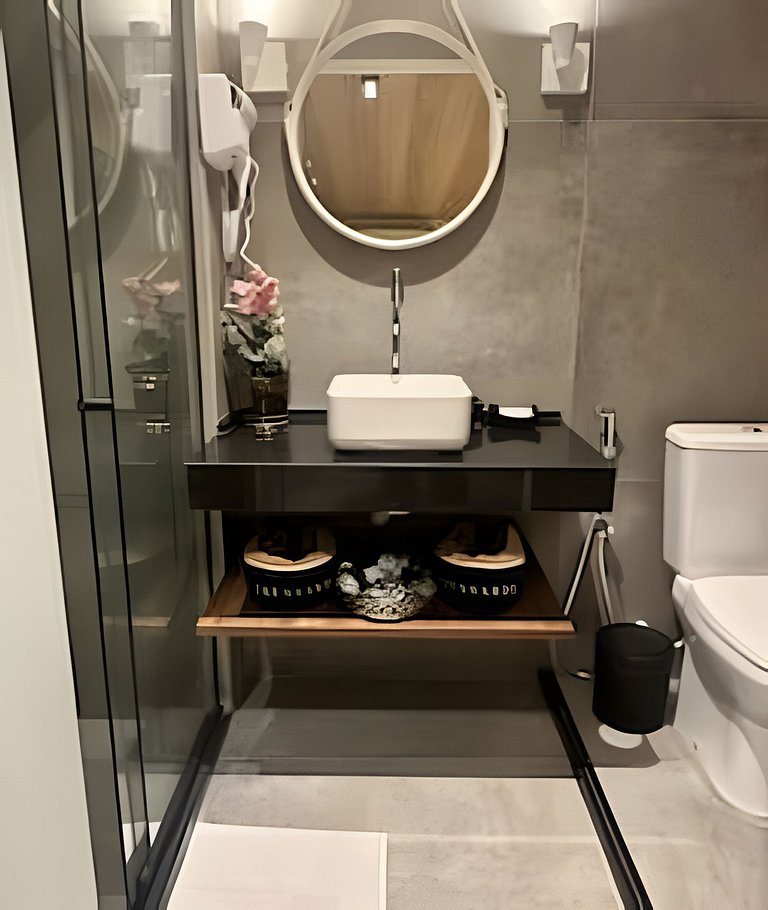 Apartamentos Beira Mar Pajuçara com vista para o mar Varanda