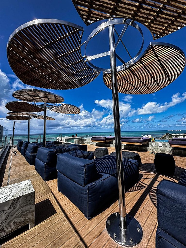Varanda Vista Mar Rooftop,Recepção 24 horas e Wifi