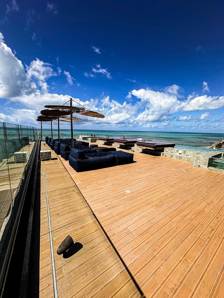 Varanda Vista Mar Rooftop,Recepção 24 horas e Wifi