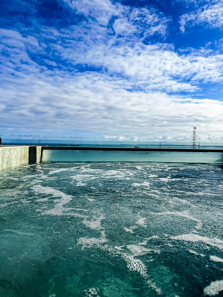 Apartamentos Beira Mar Pajuçara com vista para o mar Varanda