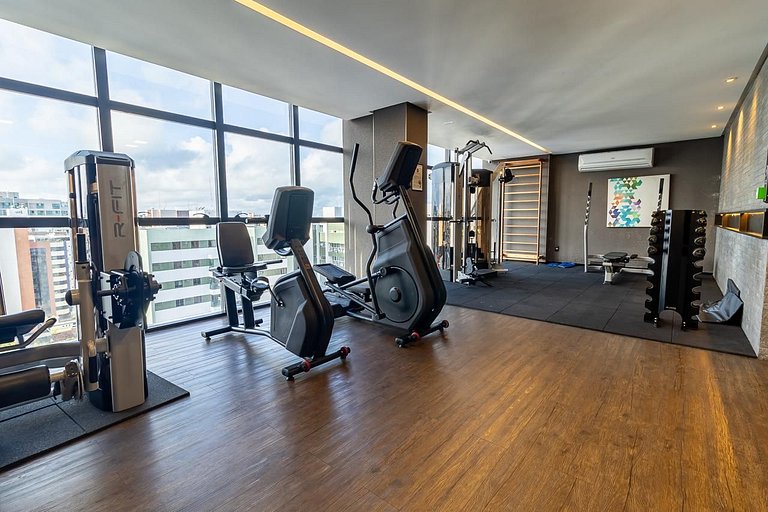 Apartamento conforto e lazer na ponta verde
