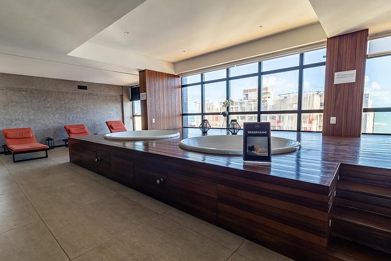 Apartamento conforto e lazer na ponta verde