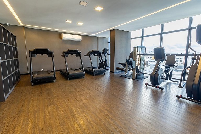 Apartamento conforto e lazer na ponta verde