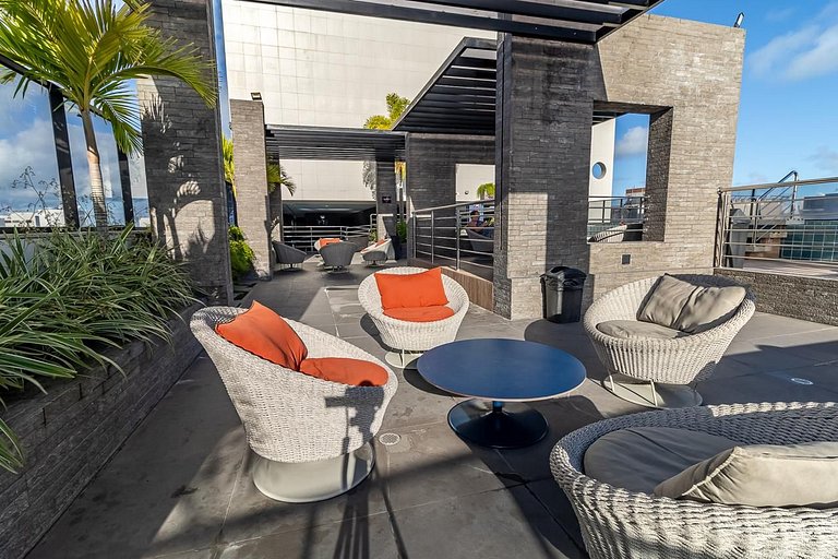 Apartamento conforto e lazer na ponta verde