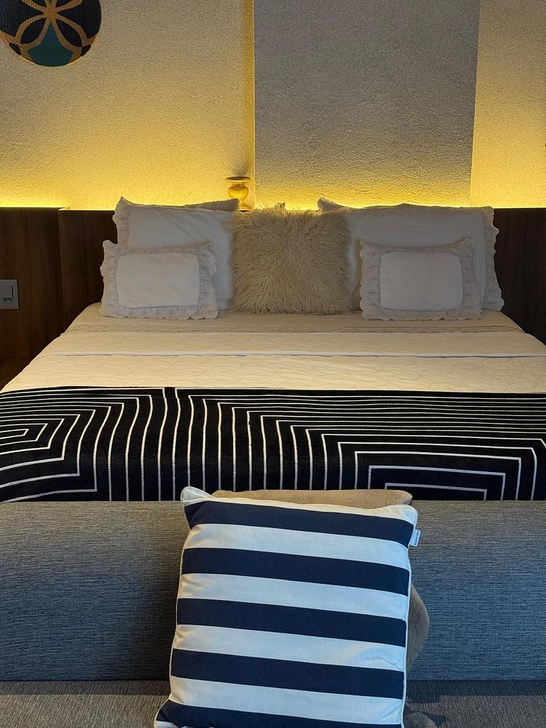 Apartamentos Beira Mar Pajuçara com vista para o mar Varanda