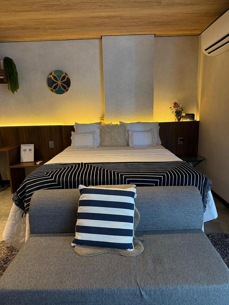 Apartamentos Beira Mar Pajuçara com vista para o mar Varanda