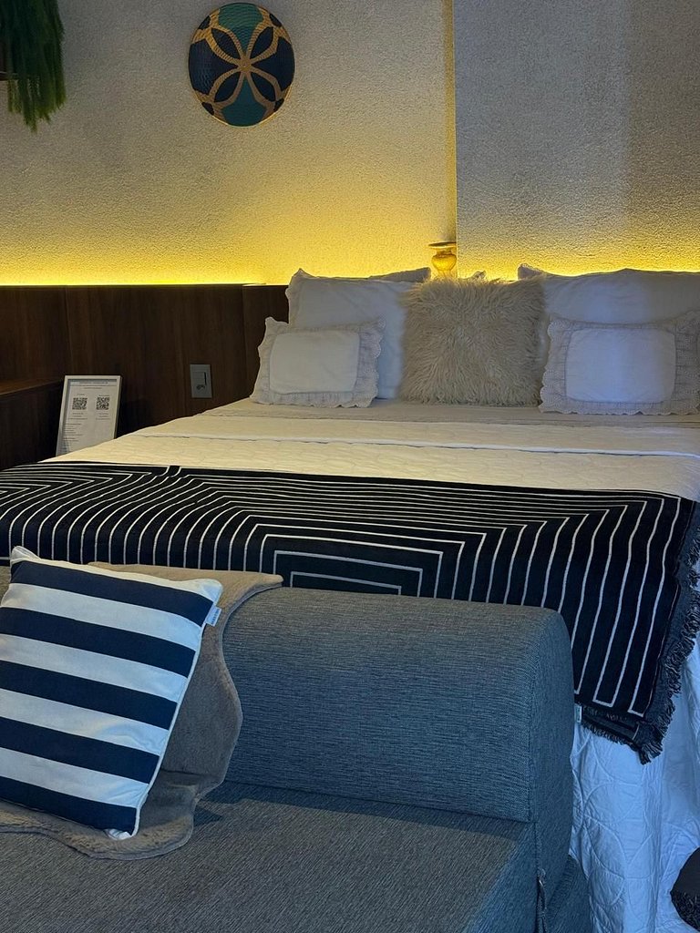 Apartamentos Beira Mar Pajuçara com vista para o mar Varanda