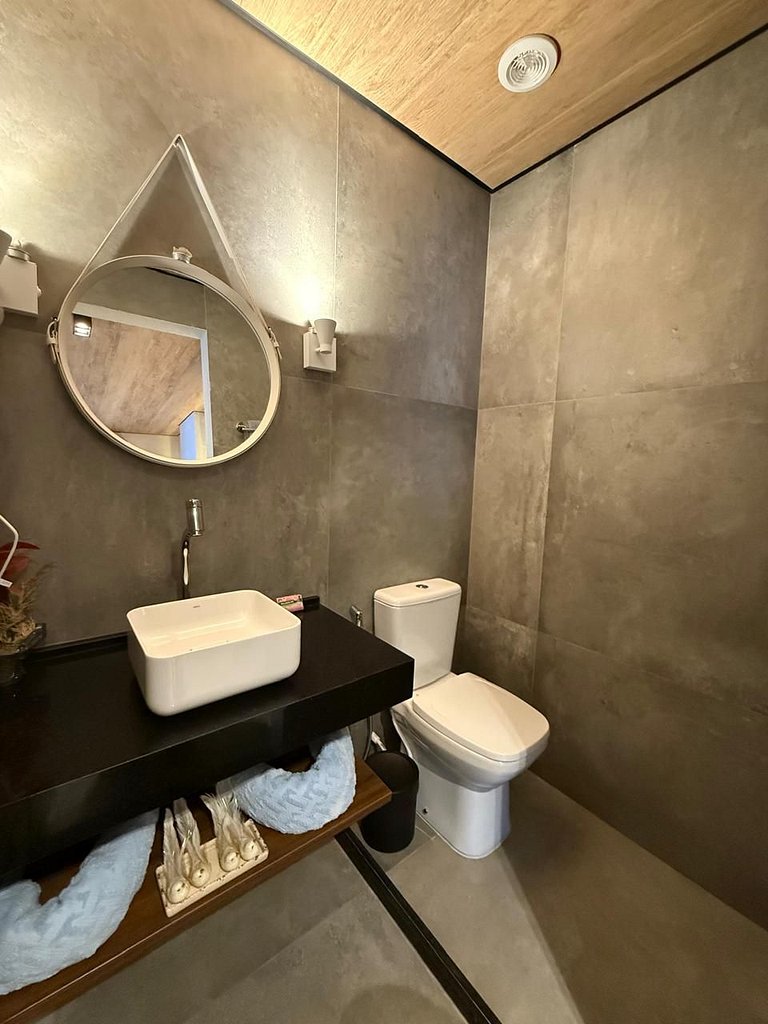 Apartamentos Beira Mar Pajuçara com vista para o mar Varanda