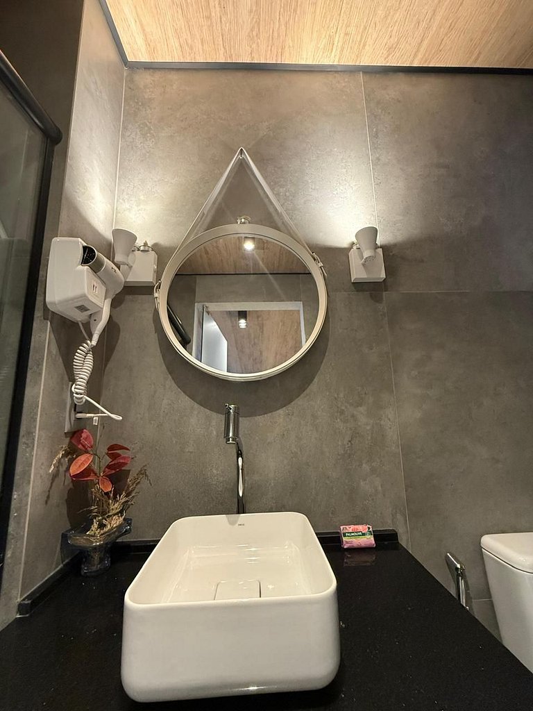 Apartamentos Beira Mar Pajuçara com vista para o mar Varanda