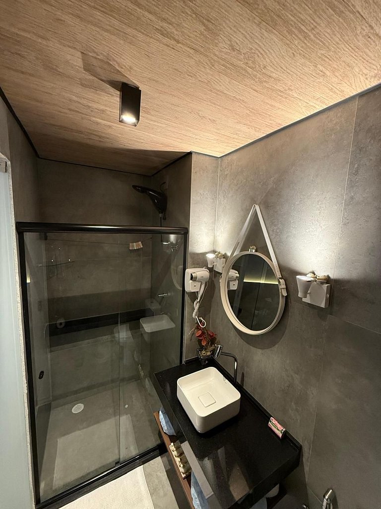 Apartamentos Beira Mar Pajuçara com vista para o mar Varanda